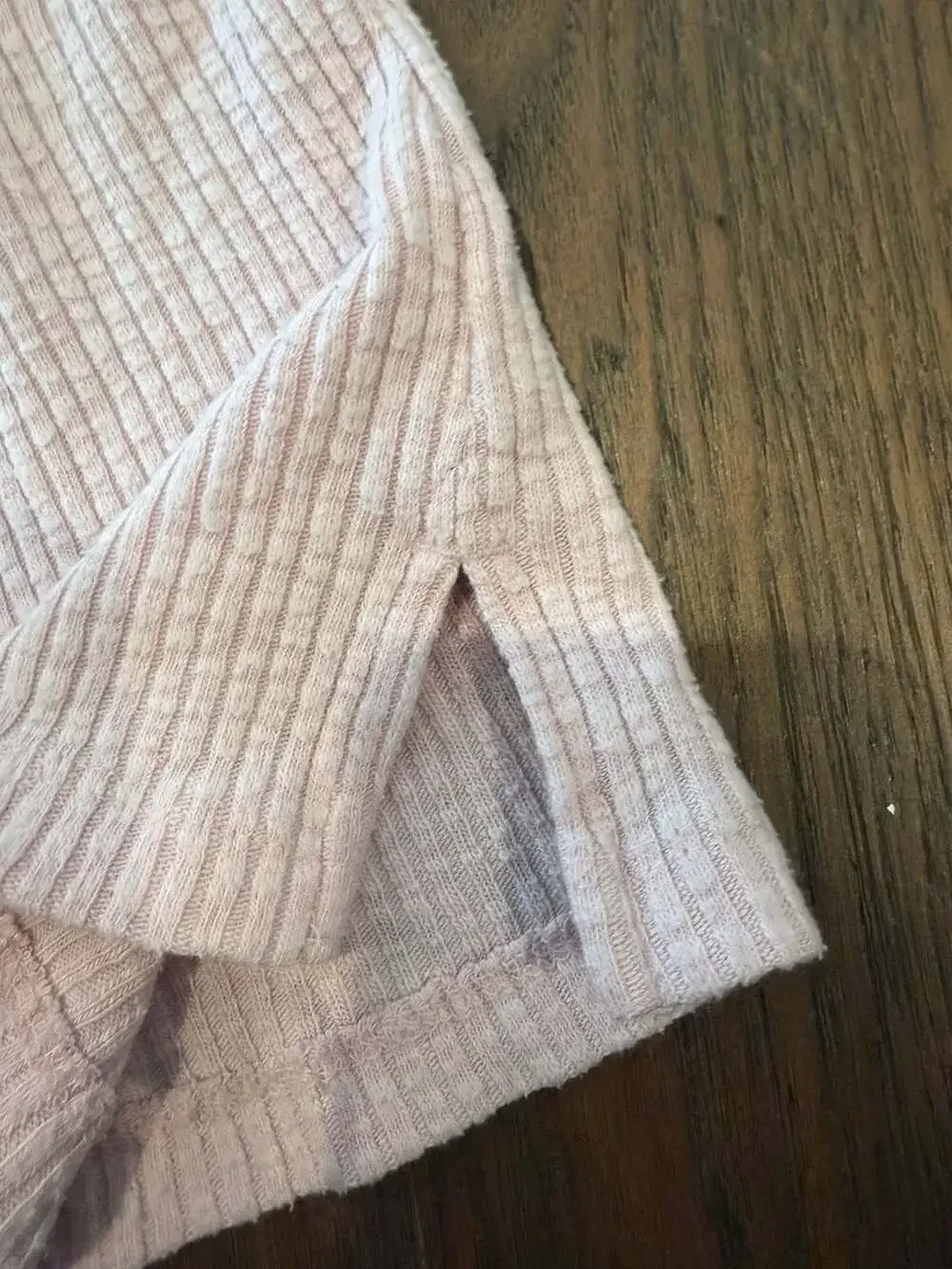 Old Navy Girls Light Pink Ribbed Flared Leggings Size 5T